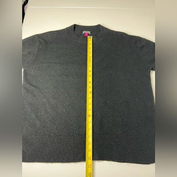 Vince Camuto Black Crewneck Knitted Sweater Size M - Picture 8 of 10